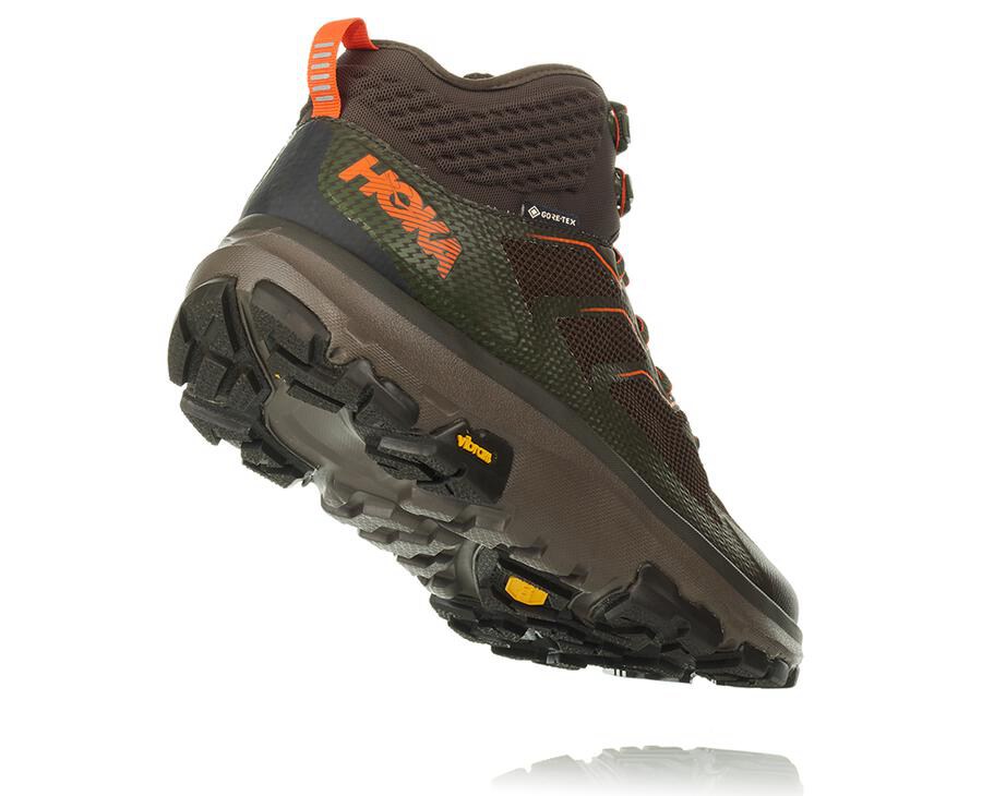 Hoka One One Wandelschoenen Heren - Toa Gore-Tex - Bruin - WV4132708